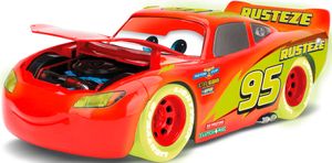 Disney Autá svietiace v tme kovové auto 1:24 Blesk McQueen