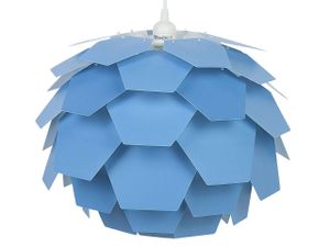 Hängeleuchte Blau Blumenform Zapfen Kinderzimmer Beleuchtung Modernes Design