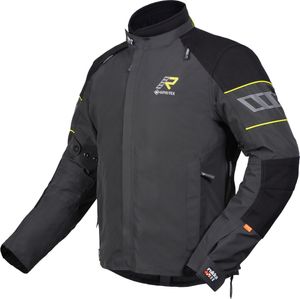 Rukka R-EX 2.0 wasserdichte Motorrad Textiljacke, anthrazit, 54