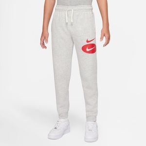 Nike Sportswear Big Kids' (Boy,Gre Grey Heather/White Grey Heather/White S