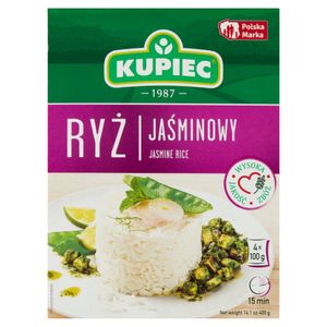 Ryż jaśminowy Kupiec 400 G (4 X 100 G)