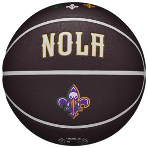 Wilson NBA Team City Collector New Orleans Pelicans Ball WZ4016419ID, Basketbalové lopty, Unisex, Braun, Größe: 7