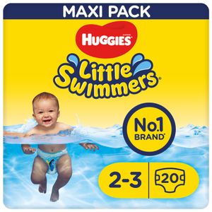 Huggies Little Swimmers Schwimmwindeln Badewindelhose Größe 2-3 (3-8kg) 5x20 St.