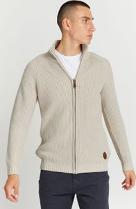 SOLID SDXenos Herren Strickjacke Cardigan Grobstrick Pullover mit Stehkragen 100% Baumwolle Regular fit SOLID SDXenos Herren Strickjacke Cardigan Grobstrick Pullover mit Stehkragen 100% Baumwolle Regular fit