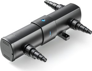 SunSun CUV-218 Teichklärer 2500 l/h / 18 W UVC, Vorklärgerät für Teichfilter & Teichpumpe, Wasserklärer mit UV-Lampe, Lichtfilter zur Algenbekämpfung