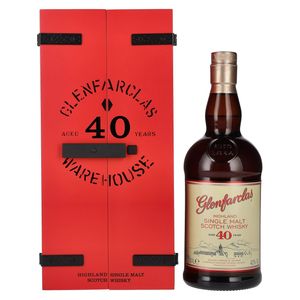 Glenfarclas 40 Jahre Warehouse Speyside Single Malt Scotch Whisky 0,7l, alc. 43 Vol.-%