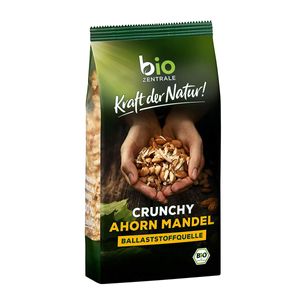 Biozentrale Crunchy Volkornmüsli Ahorn Mandel 375g  3er Pack