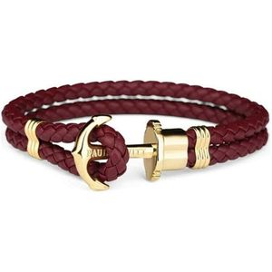 Paul Hewitt Anchor Bracelet Phrep Ip Gold Blackberry, 16 Cm