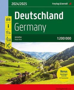 Deutschland, Autoatlas 1:200.000, 2024/2025, freytag & berndt