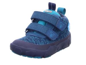 Affenzahn Happy Smile Lowboot Knit Bear Dark Blue 26