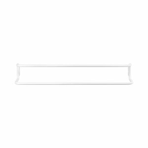 Blomus Doppel-Handtuchhalter Modo, Handtuchstange, Edelstahl Titanbeschichtet, White, 60 cm, 66440