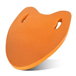 Multifunktionales dreieckiges Schwimm-Kickboard für Erwachsene, Orange
