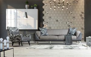 Garnitur Sofa 3+1 Sitzer JVmoebel