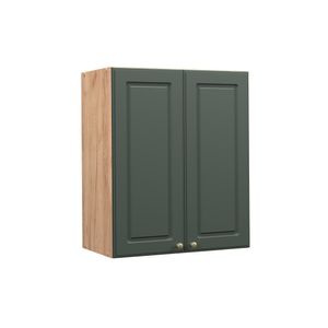 Vicco Wall cabinet Fame-Line, 60 cm, Green-Gold Country House/Gold power oak