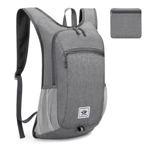 Kleiner Rucksack 10L Faltbarer Leichter Wanderrucksack Damen Herren Daypack für Outdoor Wandern Camping Reisen Klettern