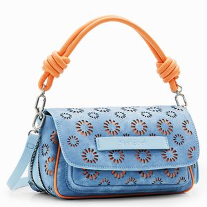 DESIGUAL Fantastic Damen Handtasche Hellblau Farbe: Hellblau, Größe: UNI