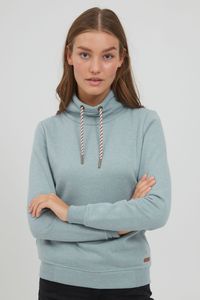 OXMO OXVimpa Damen Sweatshirt Pullover Sweater mit Tube-Kragen