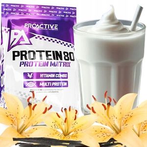 ProActive Molkenproteinkonzentrat WPC 80 protein 2,25kg Eiweißpulver Proteinpulver geschmack: Vanille