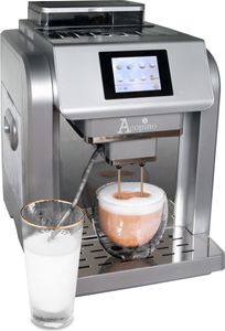 Acopino Monza ONE TOUCH Kaffeevollautomat mit Milchschaumsystem für Cappuccino und Latte