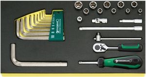 96838176 - 1/4 Werkzeuge in TCS Einlage