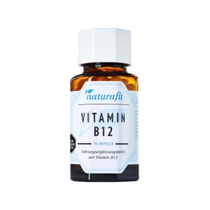 naturafit vitamin B12 kapsle, 90 kapslí