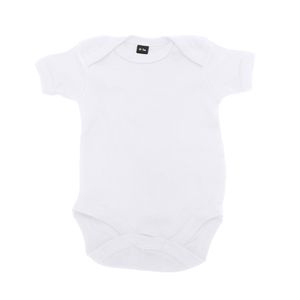 Babybugz Baby Body BC131 (3-6 mesiacov (56-62)) (Bio Weiß)