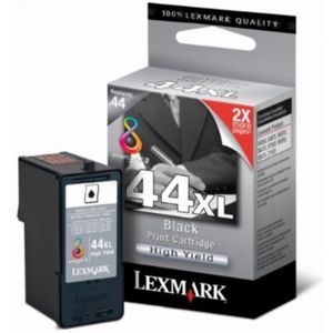 Lexmark No.44XL Black Print Cartridge, Schwarz, 1 Cartridge, Tintenstrahl, 0.06 g, 70 x 38 x 98 mm