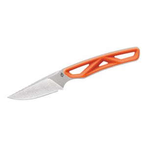 Herbertz Messer Solingen Gerber EXO-MOD CAPER, Feststehendes Messer mit Kunststoff Griff in orange  Orange