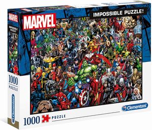 Clementoni - Impossible Puzzle - Marvel (1000 Teile)