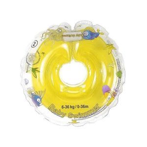 BabySwimmer Badehilfe Schwimmring für den Hals Gelb 6-18 kg GS