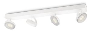 Philips myLiving Clockwork LED Spotbalken, 4-flammig, weiß, 531743116