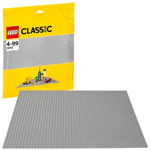 LEGO 10701 Classic Graue Bauplatte, 38 cm x 38 cm, Lernspielzeug, kreatives Spielen