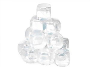 18x EISWÜRFEL Set aus Kunststoff Wiederverwendbar Kühlstein Weinkühler Kühlsteine Kühlwürfel Kühlwürfel  Getränk Eisformen Eis Cube Würfel 36
