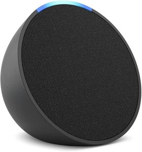 Amazon Echo Pop Compact, chytrý reproduktor WLAN a Bluetooth s plnohodnotným zvukem a Alexou - antracitový