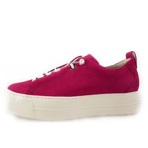 Paul Green Sneaker - Pink Nubuk Größe: 39 Normal