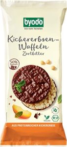 Cícerové OBLÁTKY S HOROU ČOKOLÁDOU, BEZLEPKU,65 g - BYODO