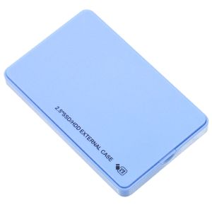 2,5 Zoll SSD HDD EXTERNAL CASE USB 3.0 5 GBPS Mobile Festplattenbox für Laptop-Blau