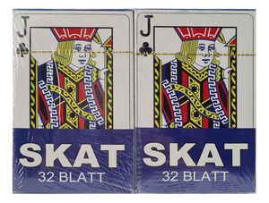 Skat Spielkarten Skatkarten 2x 32 Blatt im Doppelpack