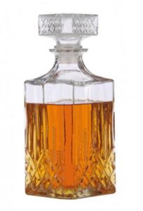 whiskey-Krug 1 litr 8,5x8,5x23 cm Glas transparentní
