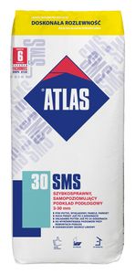 ATLAS SMS 30 - schnellbindende selbstnivellierende Ausgleichmasse 3-30 mm