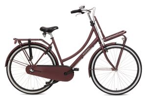 Popal Daily Dutch Basic+ N3 Hollandrad - Citybike - Damen - 53 centimeter - Eichenrot