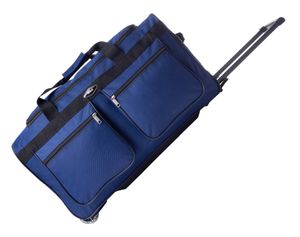 RGL A3 Trolleytasche Reisetasche mit Rollen Volumen: 70L Farbe: Dunkel Blau