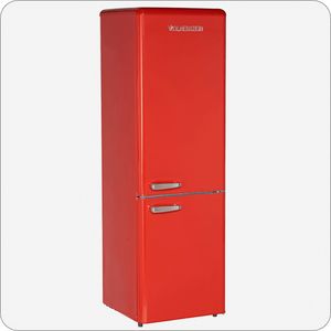 Wolkenstein KG 250.4 RT Kühl-/ Gefrierkombination, rot