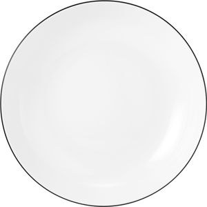 Seltmann Weiden Suppenteller rund 21 cm Lido Black Line 001.737144