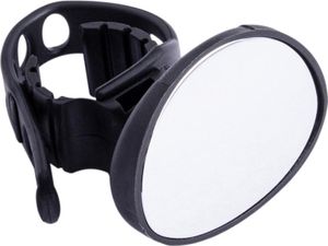 Zéfal Spy 15 Fahrrad-Rückspiegel: Universeller, bruchsicherer Mini-Spiegel mit 15 cm² konvexer Fläche, werkzeuglos montierbar an Ø22-86 mm, ideal für Rennrad, Gravel und MTB