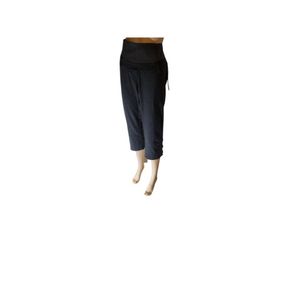 Tehotenské nohavice 22224-G fischer collection sivé flanelové nohavice - veľkosť 44