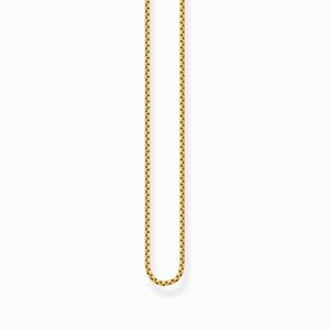 Thomas Sabo KE2227-413-39-L50V Halskette Venezia Silber vergoldet
