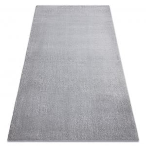 Moderní pratelný koberec LATIO 71351060 stříbrný (Velikost: 160x230 cm)