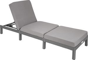Rattan Sonnenliege Sofia 196 x 66 x 27 cm Rattan Sonnenliege Sofia 196 x 66 x 27 cm