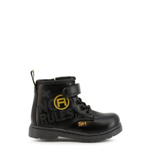 Shone - shoes - ankle boots - 3382-056-BLACK - girls - black,yellow - EU 27